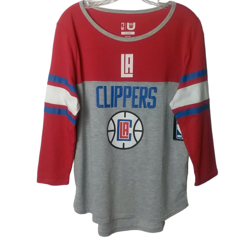 NBA Los Angeles Clippers Baseball T-shirt Women's Xlarge